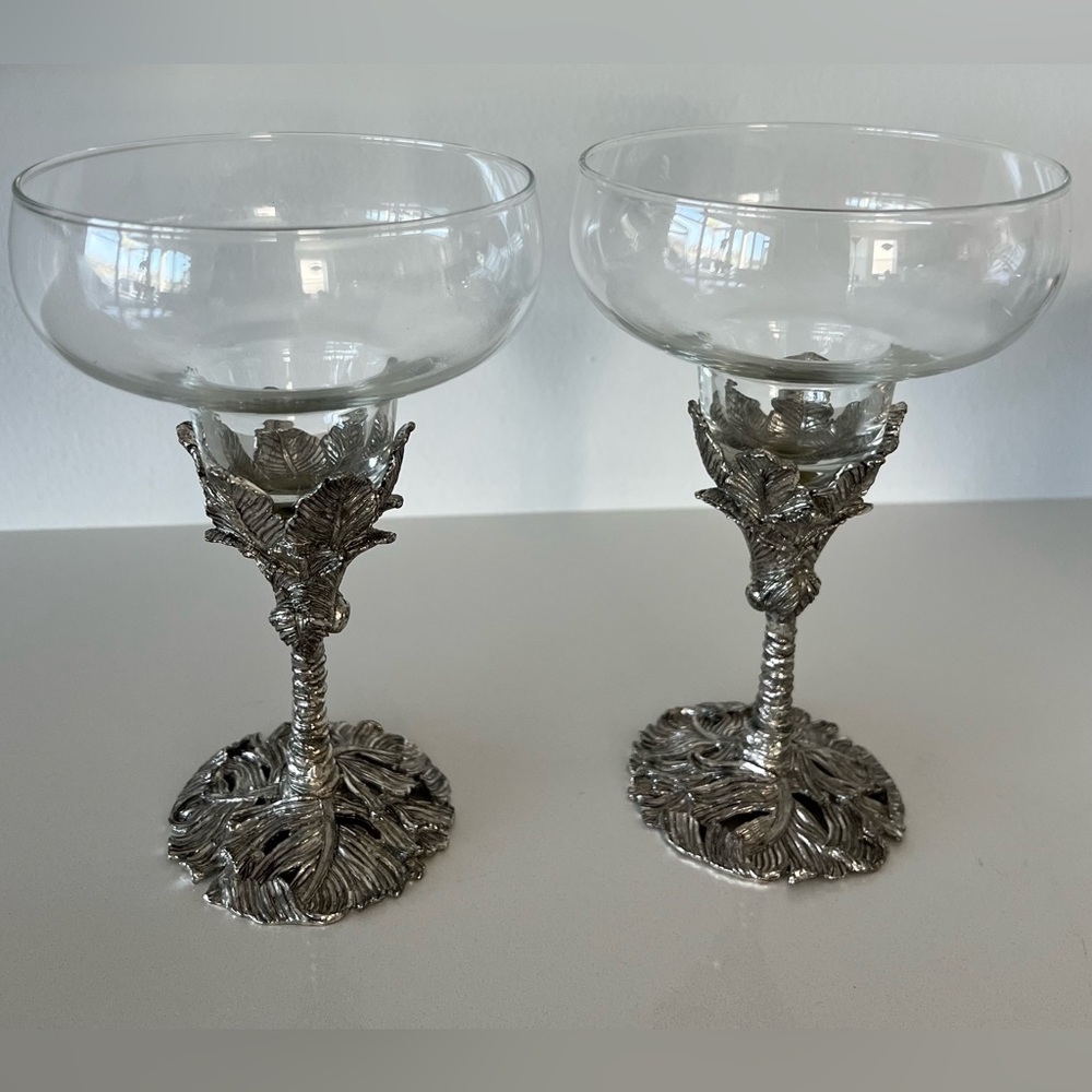 Vintage Arthur  Court Margarita glasses. New with sticker